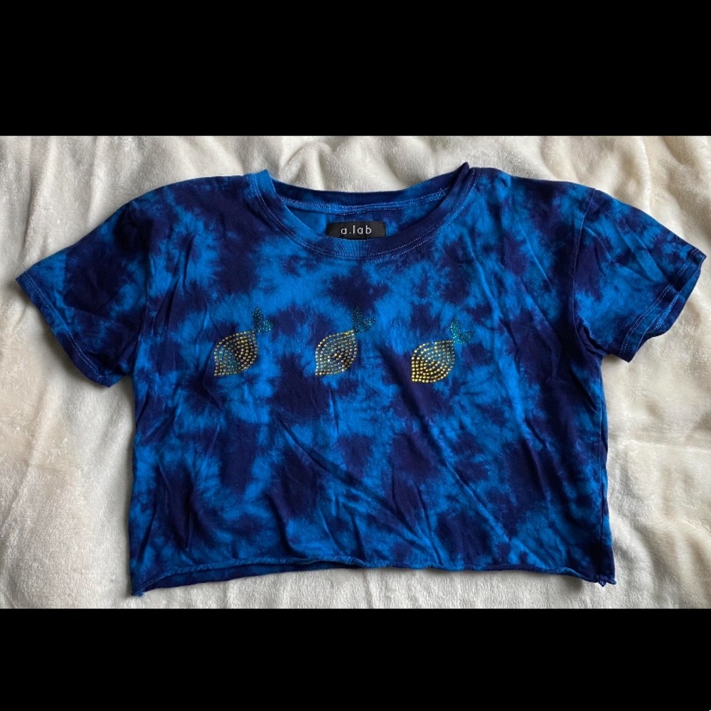 Zumiez Tie Dye Crop Top